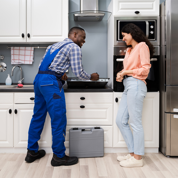 can you provide an estimate for cooktop repair before beginning any work in Hendersonville